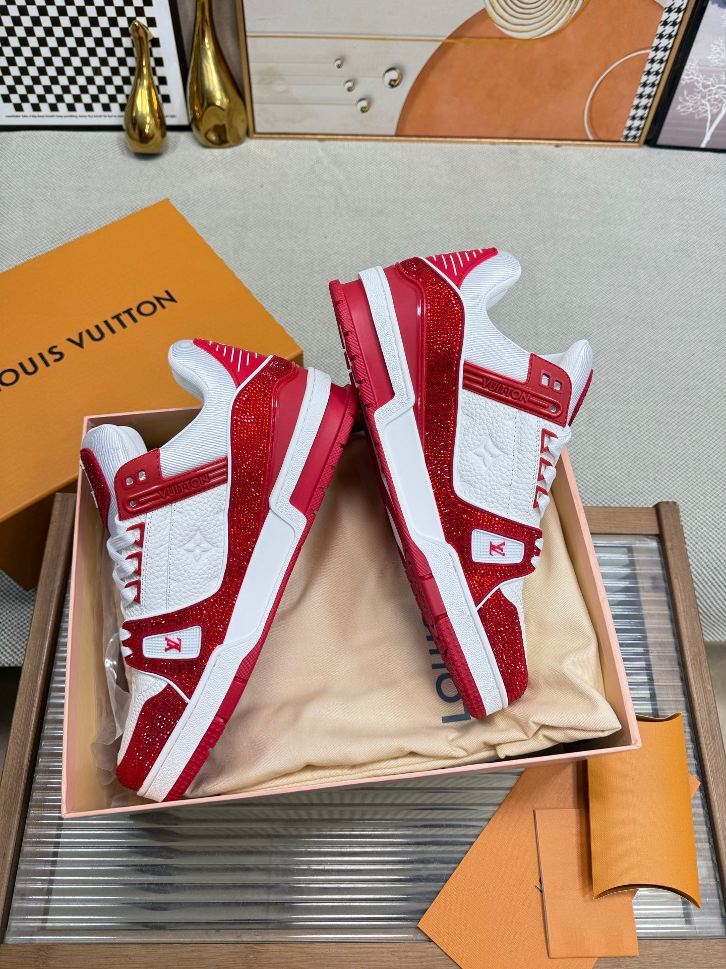 Lvv trainer fashion diamond sneakers 0725032601