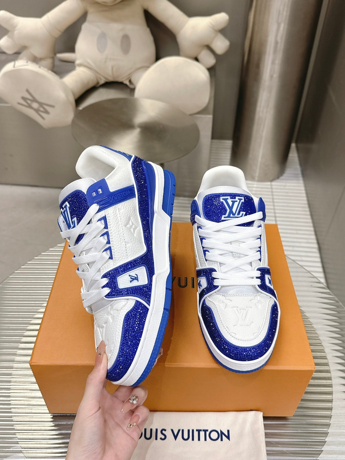 Lvv trainer fashion diamond sneakers 0725032601