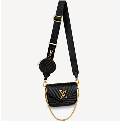 Handmade Leather Crossbody Bag New Wave Multi Pochette