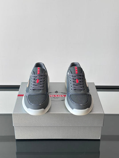 PR Mesh lace-up sneakers 0725061201