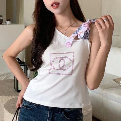 New Fashion Versatile Personalized Tank Top 1024052404