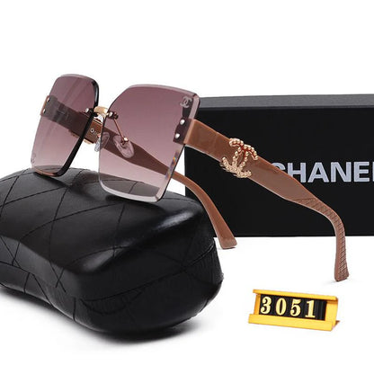 New Large Frame Women's Sunglasses Anti-glare Fashion Sunglasses 1024060307