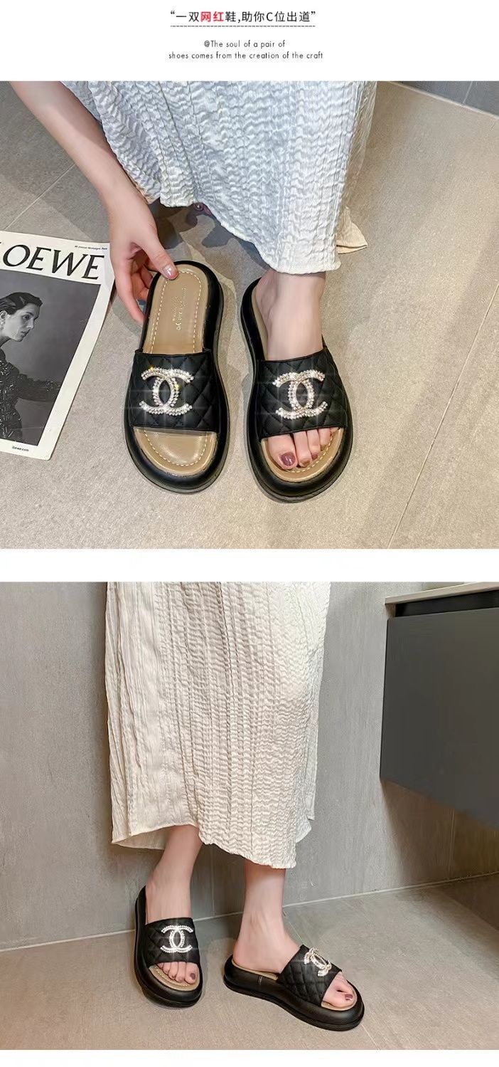 New Style Thick Sole Fashion Personalized Lazy Shoes 1024052113