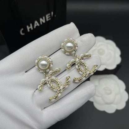 Fashionable Tassel Full Diamond Earrings 1024010313