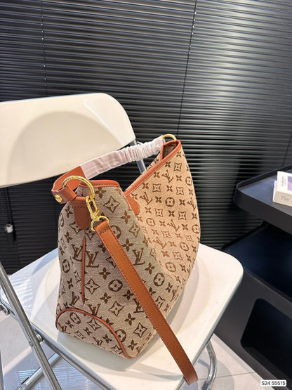 V Fashion All-match Printed Tote Bag 0724061206