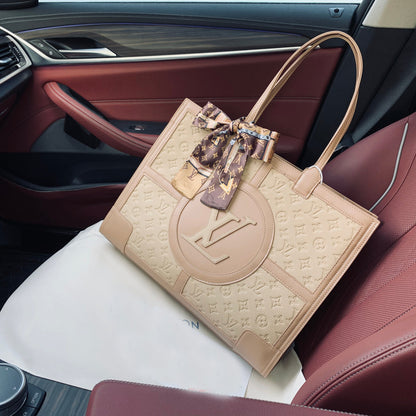 LUV fashion printed tote bag shopping bag XC0723112403