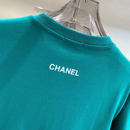 New Fashion Letter Printing Casual Short Sleeve Men's And Women's 1024071209