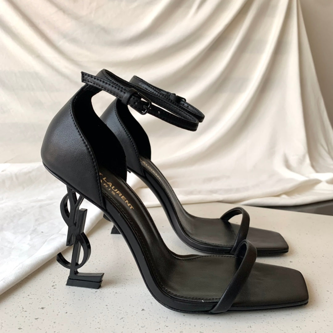 YSL classic one-strap high-heeled sandals 0725032414