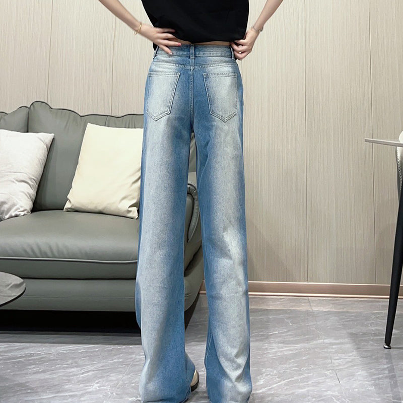 New Versatile Casual Straight Jeans PF1023101224