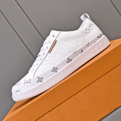Leisure Pattern Two Tone Trendy Low-top Shoes