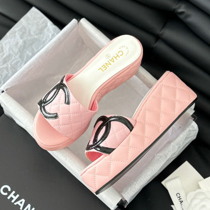 CNL rhombus platform slippers 0724050601