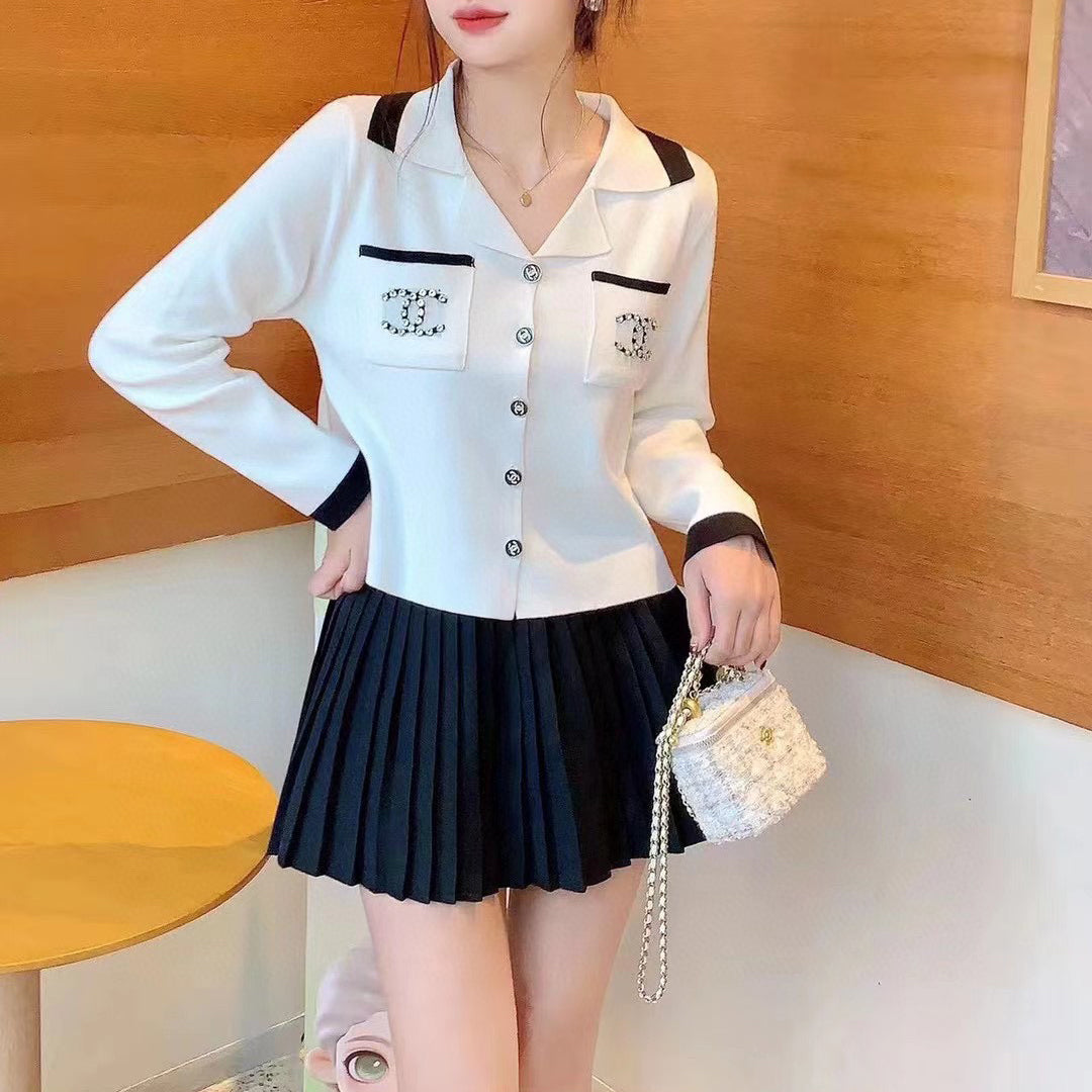 CNL fashionable knitted sweater XC0723112001