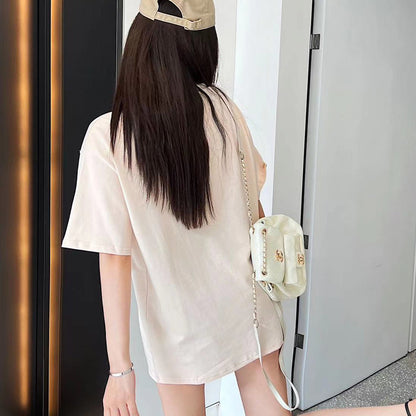 Fashion all-match round neck short sleeves MM10041347