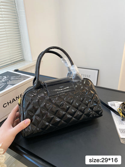 CNL Fashion Patent Leather Tote Bag 0725031108