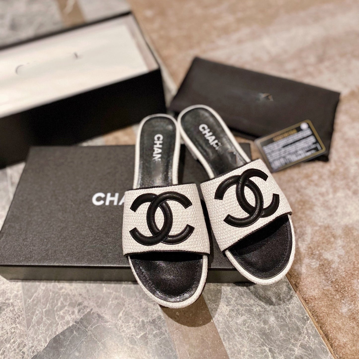 low heel spring summer slippers 03083