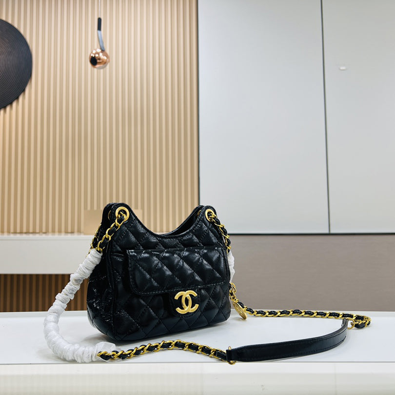 New Gold Coin Croissant Bag