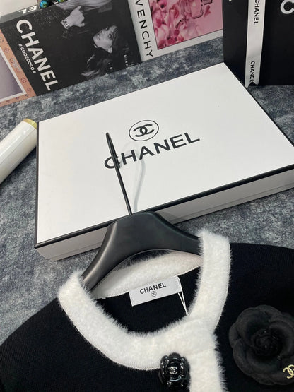 CHA Fashion Camellia Knitted Sweater Cardigan Jacket 0724012306