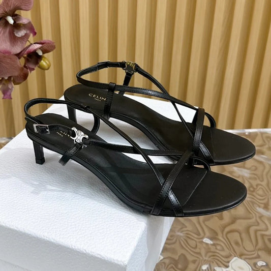 Fashion retro versatile stiletto sandals 1024041501