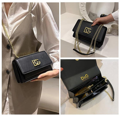 New Fashion Trend Shoulder Messenger Bag All-match Tofu Bag 1024041614