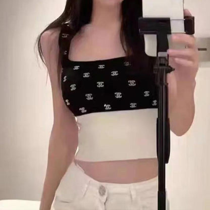 Fashion new camisole vest knitted top 1023112815