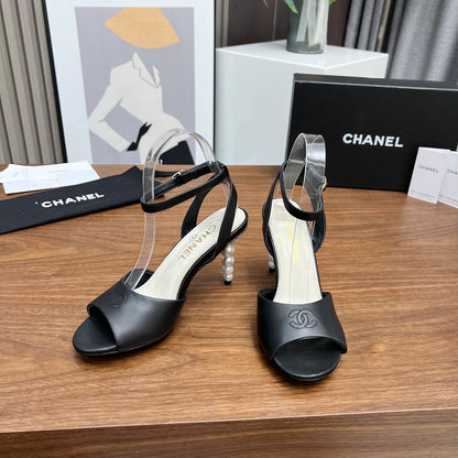 Chane1 top fashion classic pearl high heels 0724030817