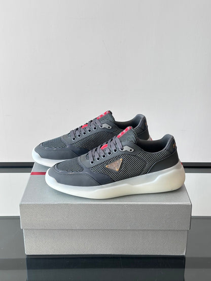 PR Mesh lace-up sneakers 0725061201