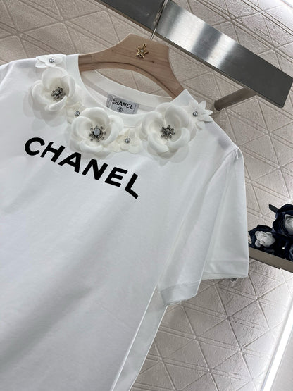 CNL Fashion Flower T-shirt 0725022804