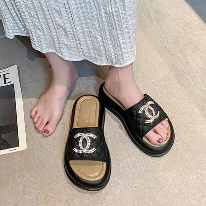 New Style Thick Sole Fashion Personalized Lazy Shoes 1024052113