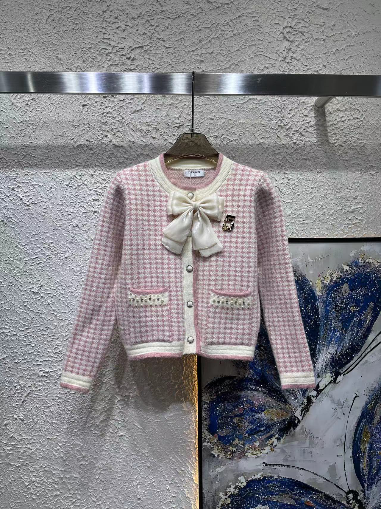 CNL Fashion knitted sweater coat 0724082807