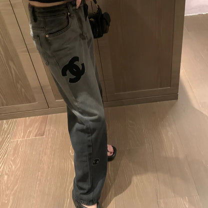 New Fashion Versatile Gradient Jeans 1024040320