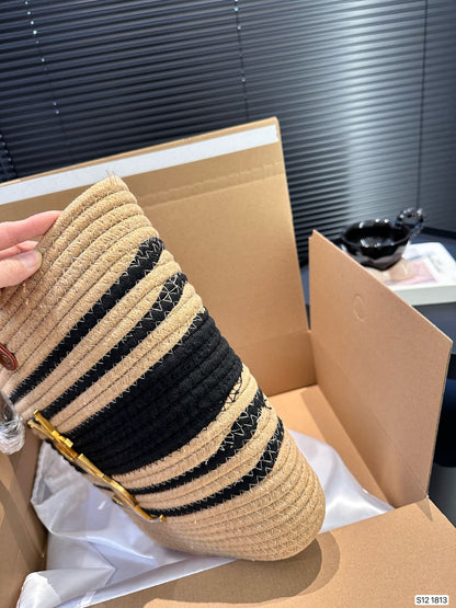 YSL Straw Weave Tote Bag 0724041103