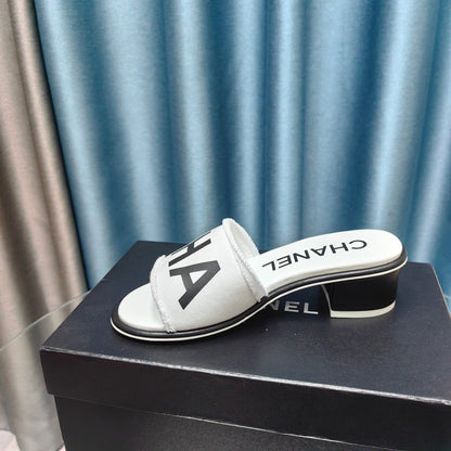 New canvas women's high heels X082909