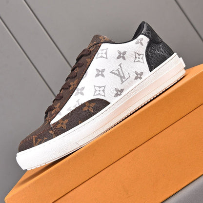 Leisure Pattern Leather Shoes