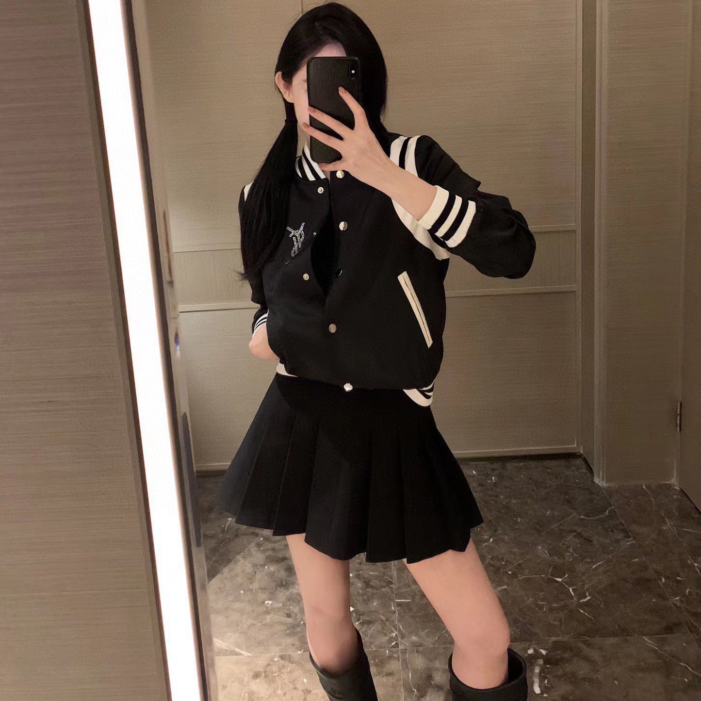 YS fashion baseball jacket coat XC0723091901