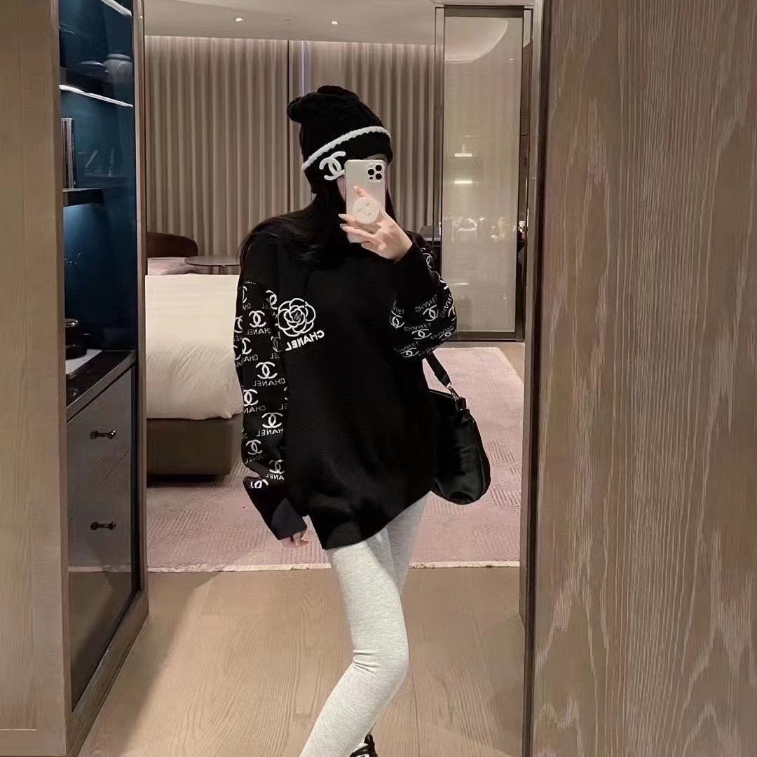 Fashion casual all-match tops PD1023072414