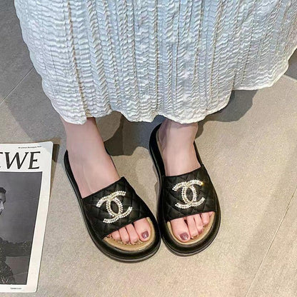 New Style Thick Sole Fashion Personalized Lazy Shoes 1024052113