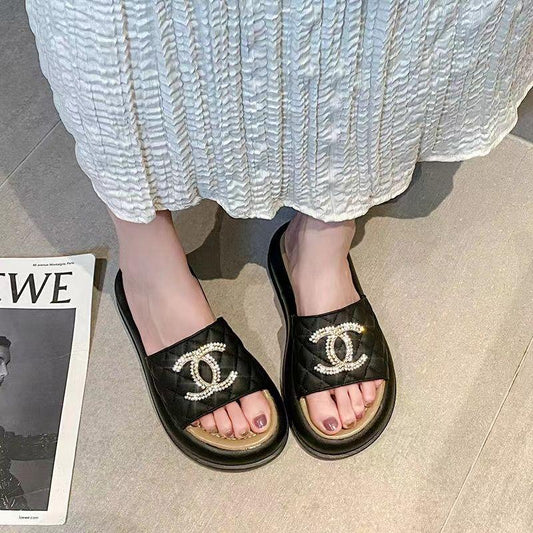 New Style Thick Sole Fashion Personalized Lazy Shoes 1024052113