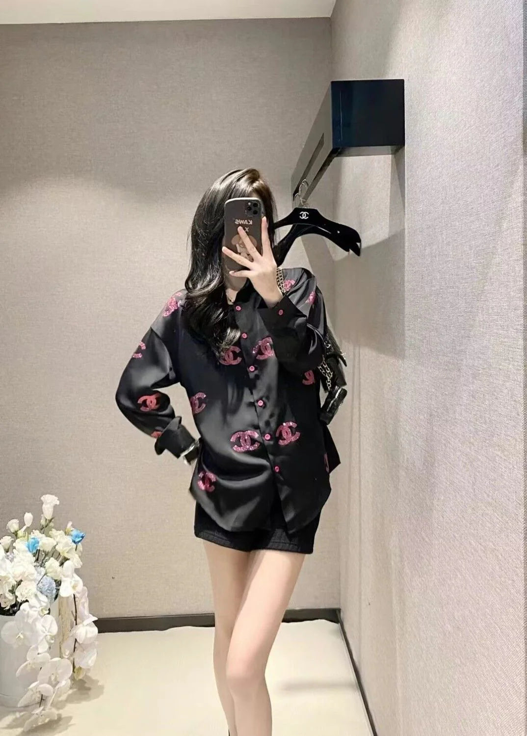 New Versatile Loose Long Sleeve Shirt 1024042910