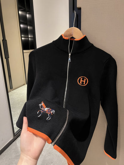 HH Fashion jacquard knit suit 0724101109