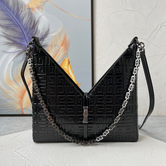 GVC print cut out underarm chain bag 0724082606