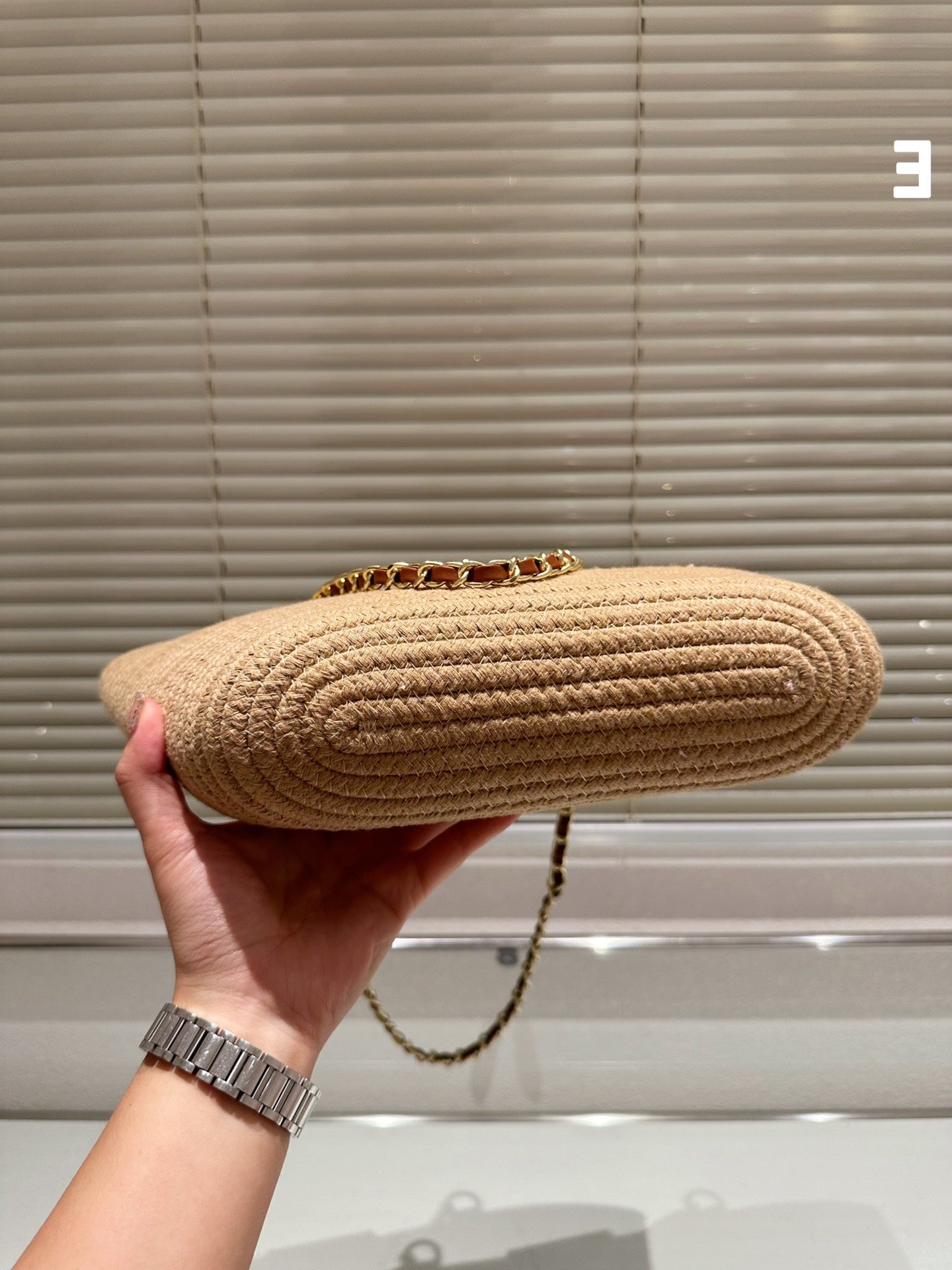 CNL summer woven leather handbag 0724041120