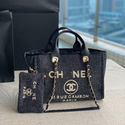 Beach Denim Canvas Bag