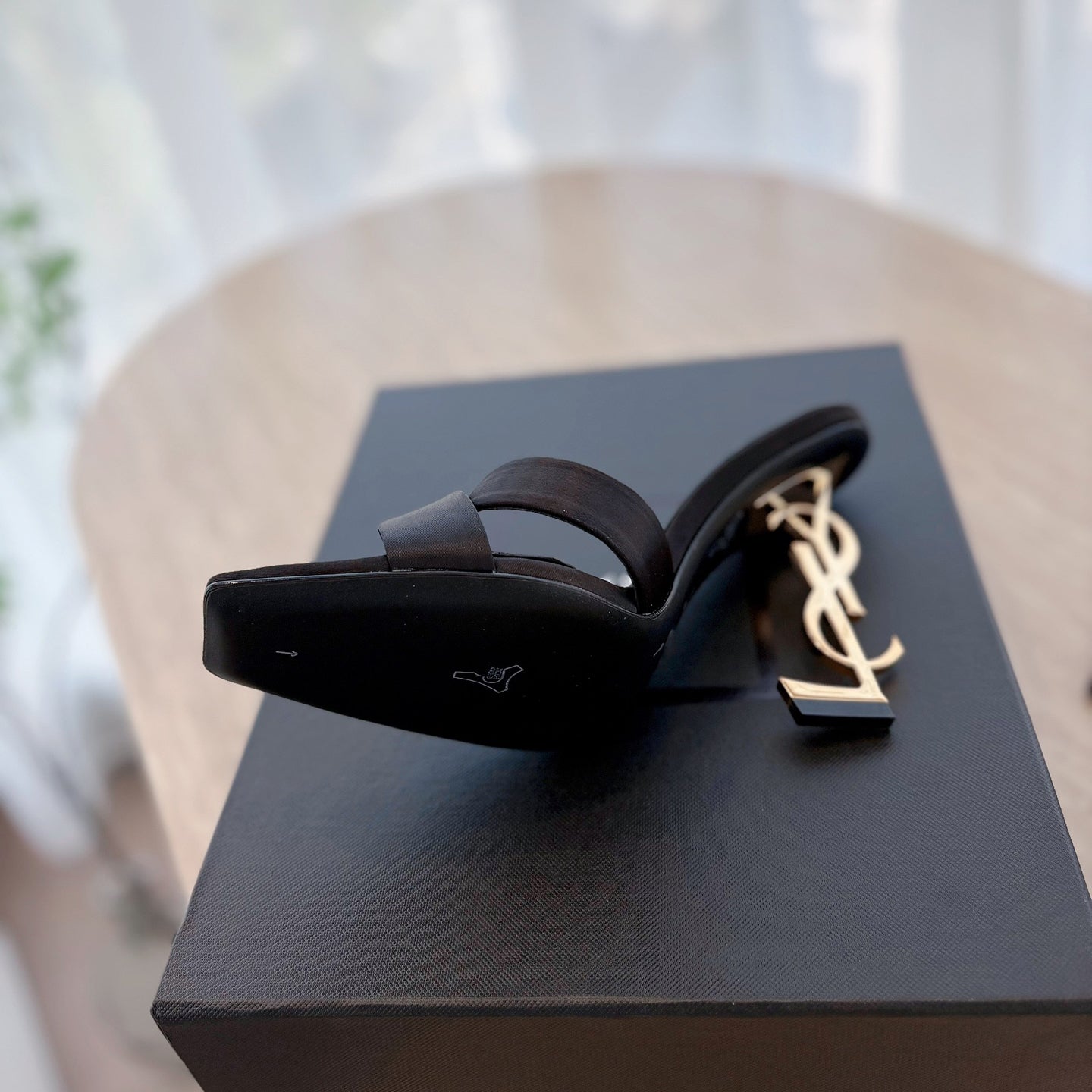 Women's stylish luxury YSL high heels