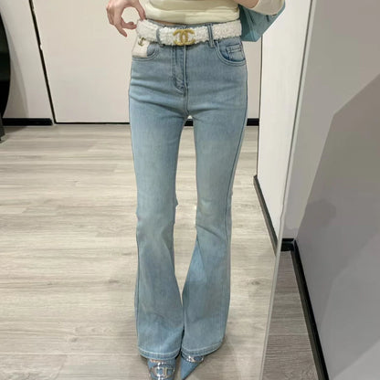 Cashmere Embellished Jeans 1024121609