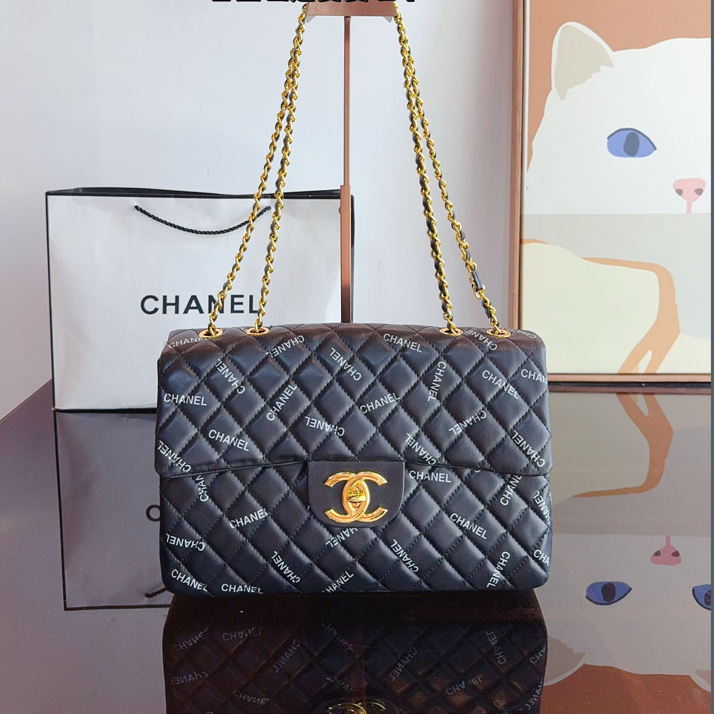 CHL Cf series cowhide versatile chain bag XC24092507