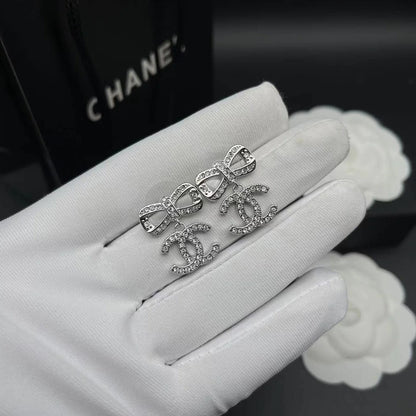 Fashionable Tassel Full Diamond Earrings 1024010313