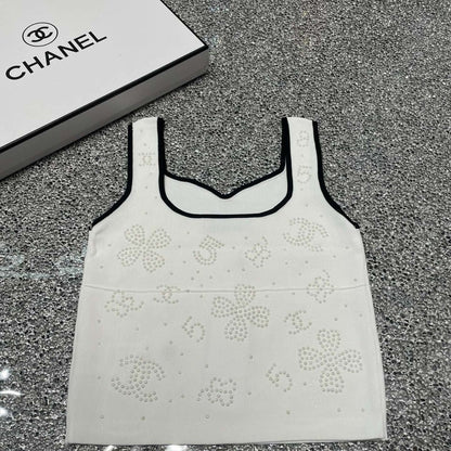 New Sleeveless Top Design Sense Short Sling Base Shirt 1024031115