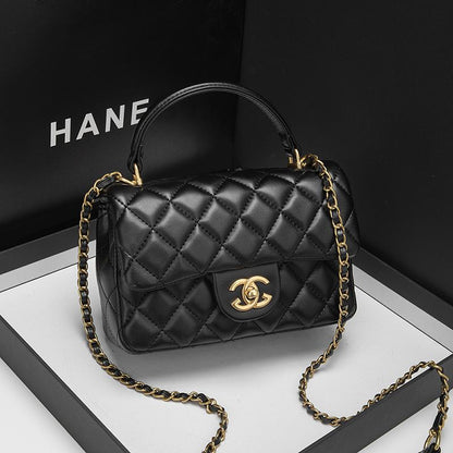 Fashionable Genuine Leather Hand Chain Bag 0823112811