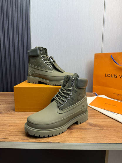 New fashion printed couple Martin boots 0724122603