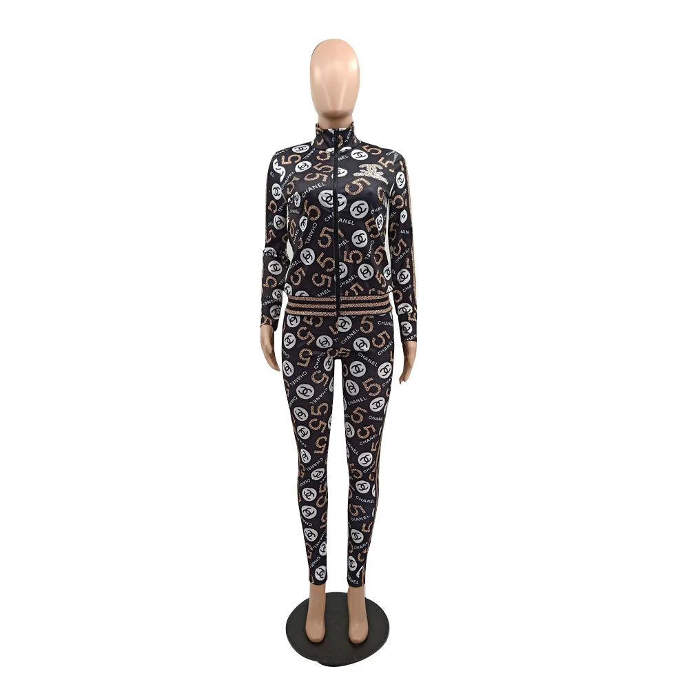 Fashion Printed Two-piece 1024072616